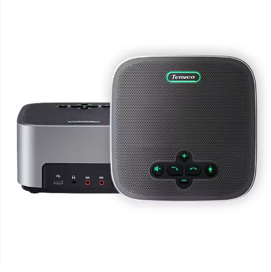 Microfon de conferință și vorbitor