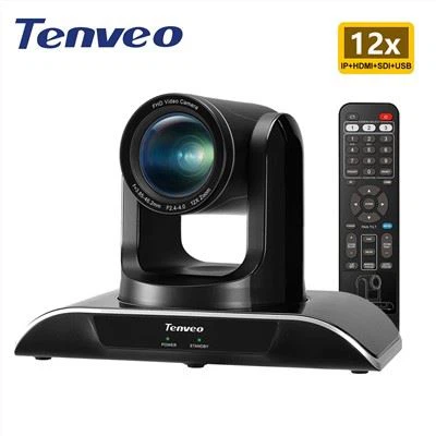 Cameră web pentru conferințe video USB cu zoom 12X pentru întâlniri video în cloud